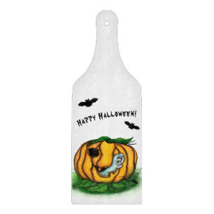 Der Geist von Halloween , Bat , Geist und Spider Schneidebrett