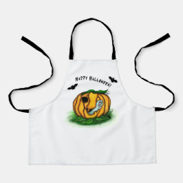 Der Geist von Halloween , Bat , Geist und Spider Schürze