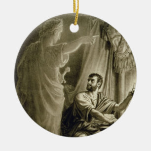 Der Geist von Julius Cäsar, im Spiel durch Willia Keramik Ornament