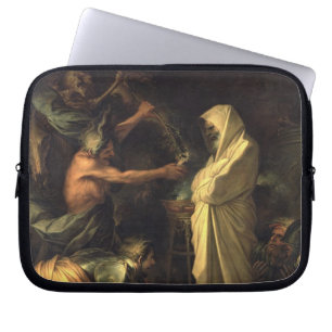 Der Geist von Samuel erscheinend zu Saul am hous Laptopschutzhülle