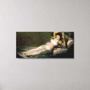 Der gekleidete Maja, c.1800 Leinwanddruck