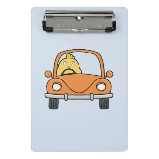 Der gelangweilte Treiber Mini Klemmbrett