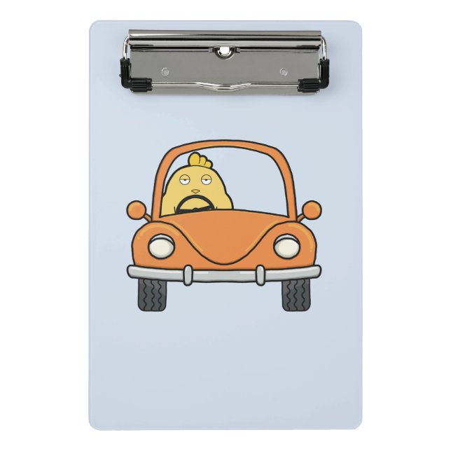 Der gelangweilte Treiber Mini Klemmbrett (Vorderseite)