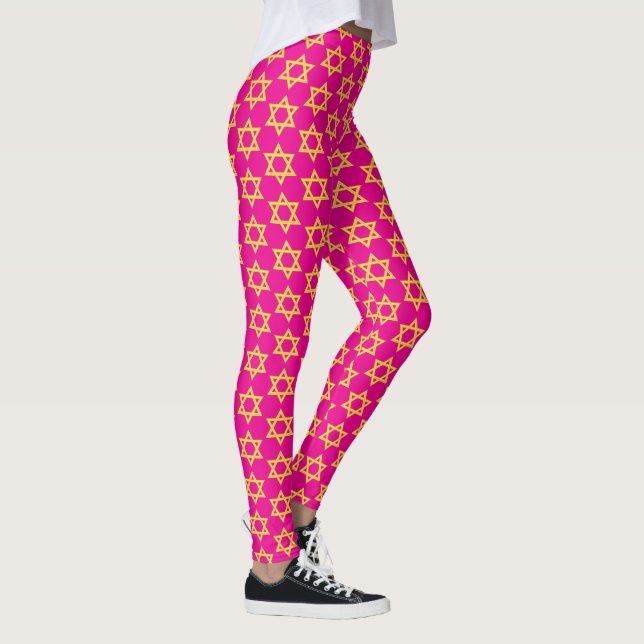 Der gelbe Star von David Leggings (Rechts)