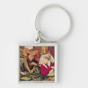Der Geld-Wechsler und seine Ehefrau, 1539 Schlüsselanhänger