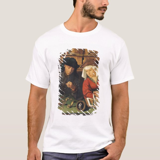 Der GeldLender und seine Ehefrau, 1514 T-Shirt (Vorderseite)