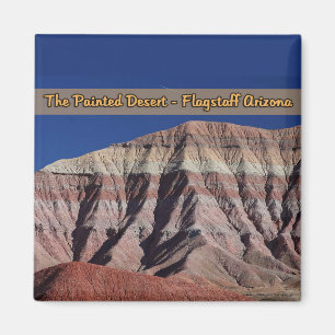 Der gemalte Wüsten-Fahnenmast Arizona Magnet