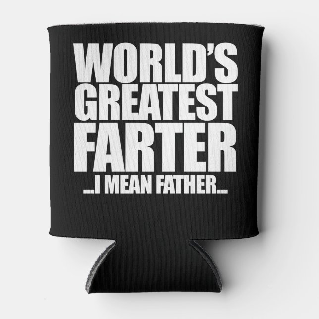 Der gemeinste Vater der Welt Dosenkühler (Vorderseite)