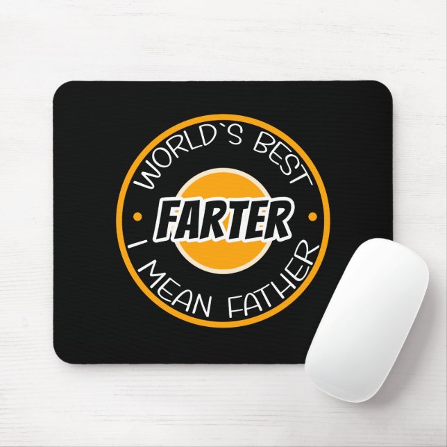 Der Gemeinste Vater der Welt Mousepad (Mit Mouse)