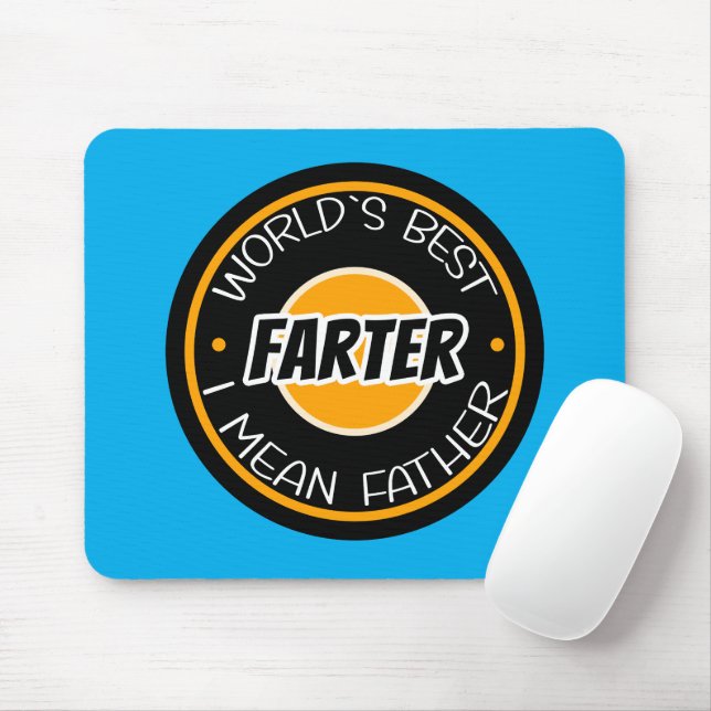 Der Gemeinste Vater der Welt Mousepad (Mit Mouse)