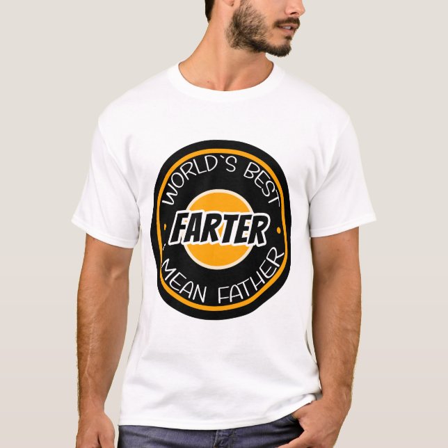 Der Gemeinste Vater der Welt T-Shirt (Vorderseite)