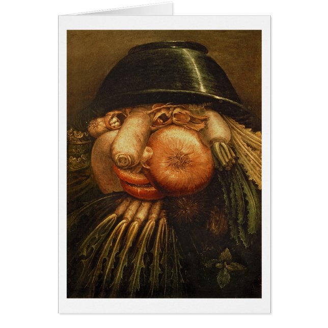 Der Gemüsegärtner, c.1590 (Öl auf Platte) (Vorne)