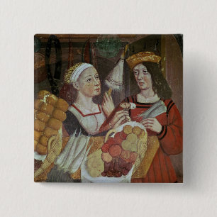 Der Gemüsemarkt Button