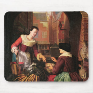Der Gemüseverkäufer Mousepad