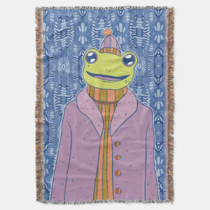 Der gemütliche Frosch Decke