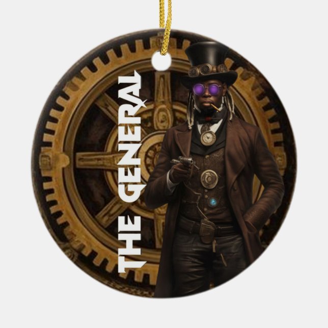 Der General  Keramik Ornament (Vorne)
