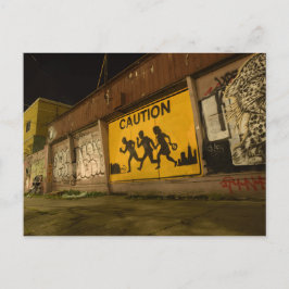 Der Gentrifizierungskrieg Postkarte