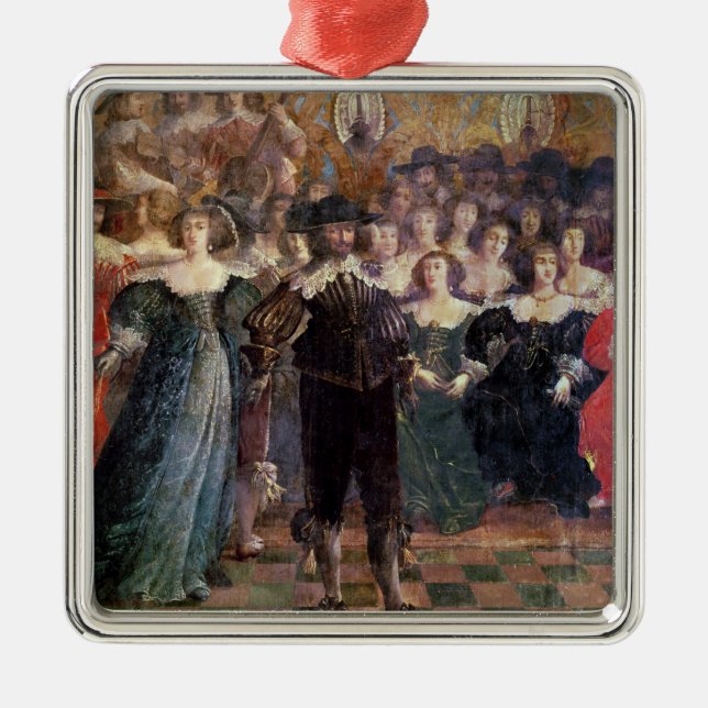 Der Gerichts-Ball Ornament Aus Metall (Vorne)