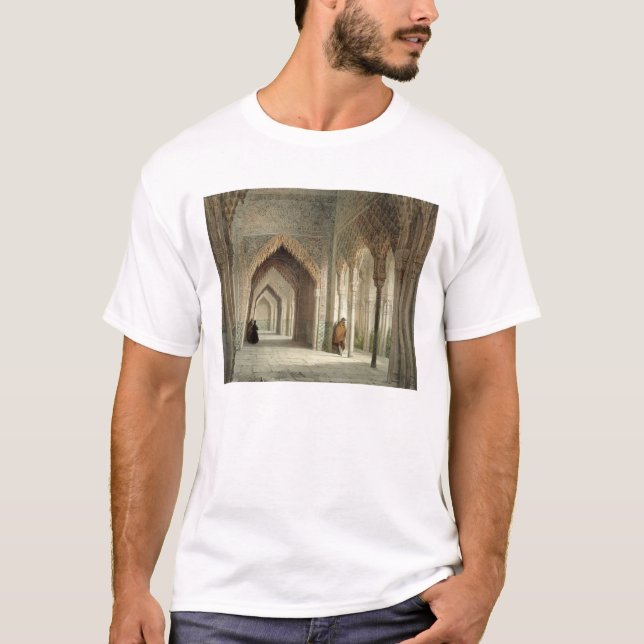 Der Gerichts-Raum des Alhambras, Granada, 1853 T-Shirt (Vorderseite)