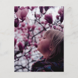 Der Geruch des Frühlinges Postkarte