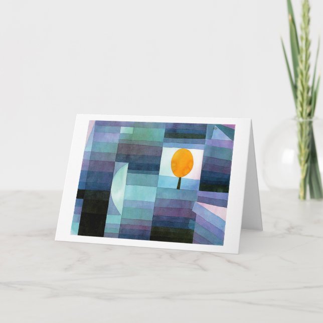 Der Gesandte des Herbstes, Klee Karte (Vorderseite)