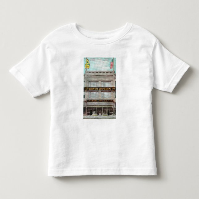 Der Gesang fette Co, orientalisches Handelszentrum Kleinkind T-shirt (Vorderseite)