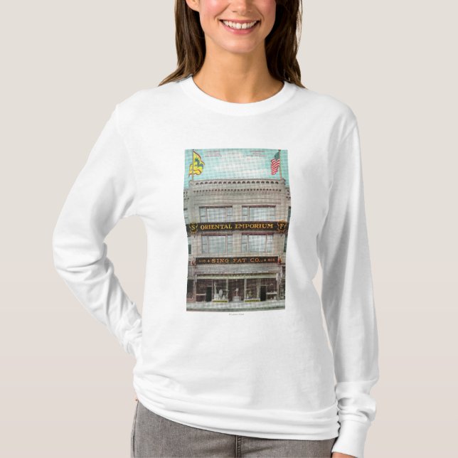Der Gesang fette Co, orientalisches Handelszentrum T-Shirt (Vorderseite)