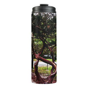 Der geschwungene Baum 1123 Thermosbecher