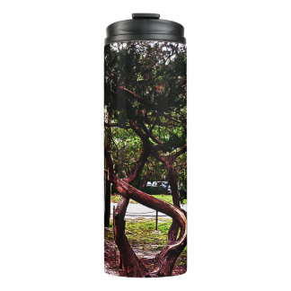 Der geschwungene Baum 1123 Thermosbecher