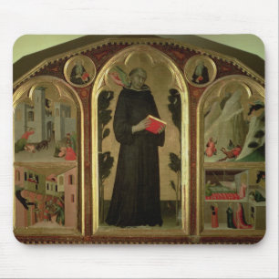 Der gesegnete Agostino Novello Altarpiece Mousepad