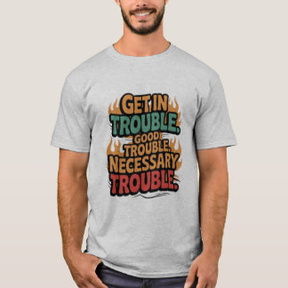 Der gesellige John Lewis Tea bekommt gute, notwend T-Shirt
