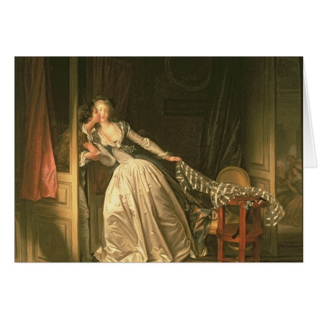 Der gestohlene Kuss, c.1788 (Vorderseite (Horizontal))
