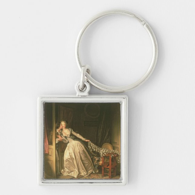 Der gestohlene Kuss, c.1788 Schlüsselanhänger (Vorne)