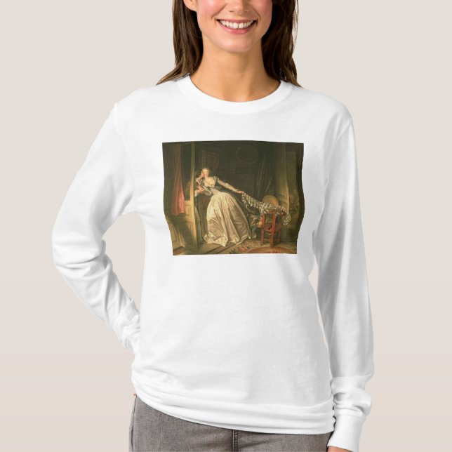 Der gestohlene Kuss, c.1788 T-Shirt (Vorderseite)