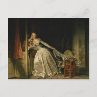 Der gestohlene Kuss - Fragonard Postkarte