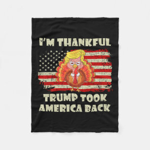 Der Gewinner, den ich bin dankbar, dass Trump gewo Fleecedecke