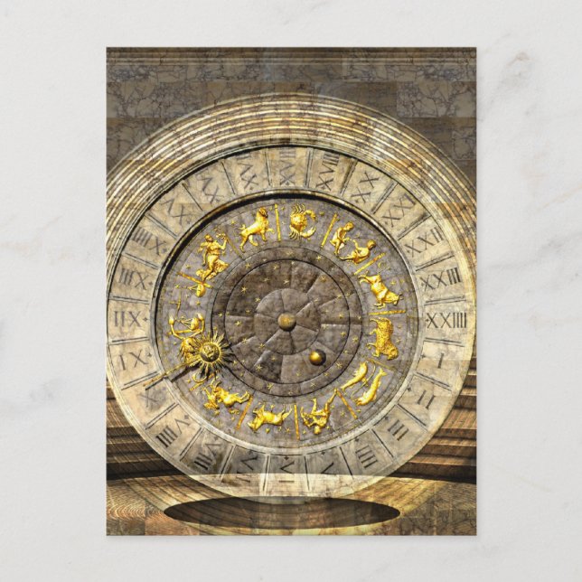 Der Gewölbe der Zeit Postkarte (Vorderseite)