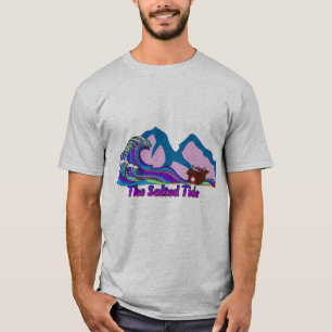 Der Gezeiteneinschlag auf North Carolina T-Shirt