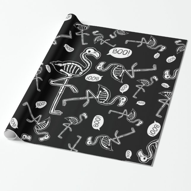 Der Ghost Flamingo Geschenkpapier (Ungerollt)