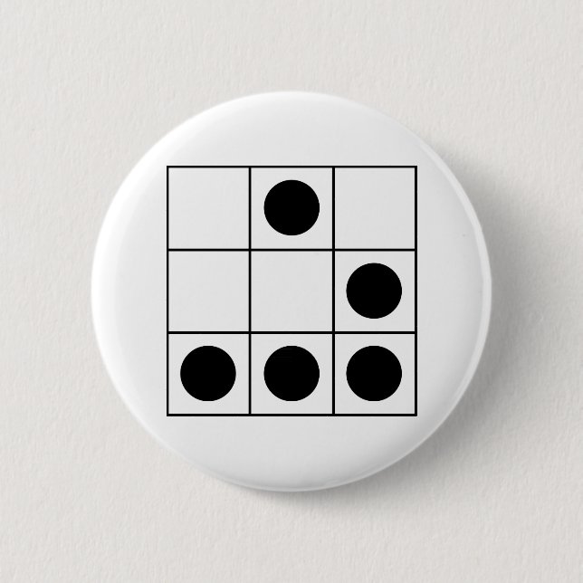 "Der gilder-" Hacker-Emblem Button (Vorderseite)