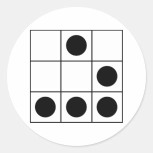 "Der gilder-" Hacker-Emblem Runder Aufkleber