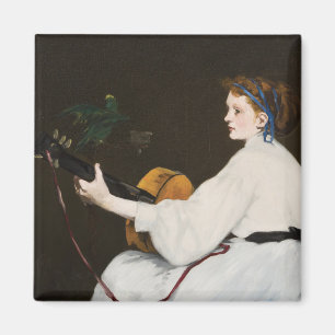 Der Gitarrenspieler von Édouard Manet Magnet