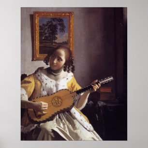 Der Gitarrist Poster