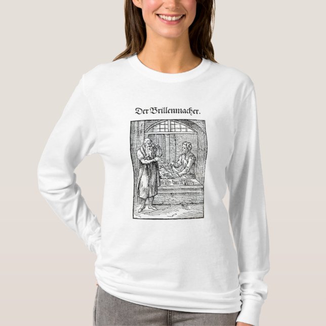 Der Glas-Hersteller T-Shirt (Vorderseite)