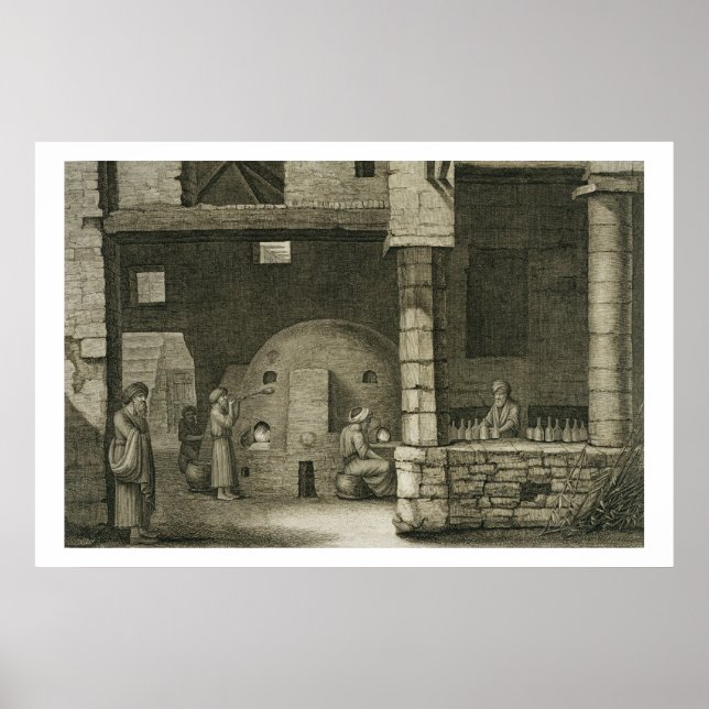 Der Glasflaschenhersteller aus Band II, Kunst und  Poster (Vorne)