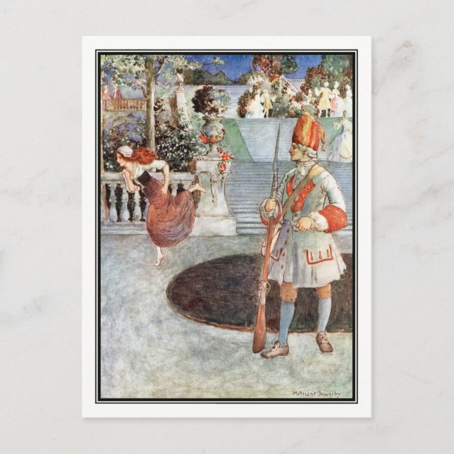 Der Glass Slipper von Millicent Sowerby Postkarte (Vorderseite)
