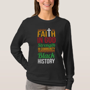 Der Glaube an die Kraft Gottes in der Gemeinschaft T-Shirt