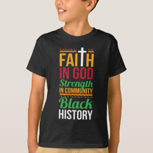 Der Glaube an die Kraft Gottes in der Gemeinschaft T-Shirt
