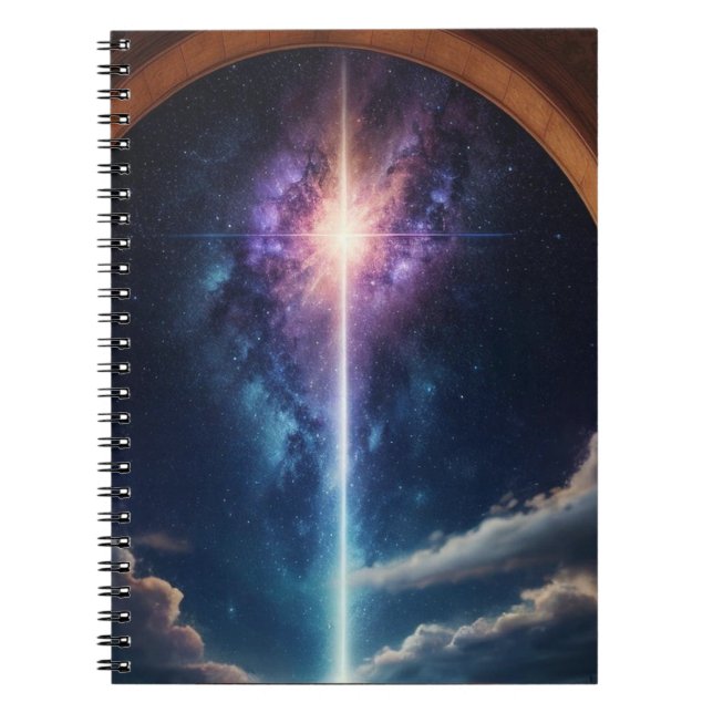 Der Glaube an die Sterne Notizblock (Vorderseite)