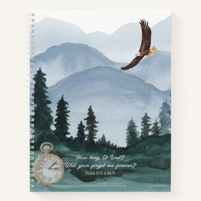 Der Glaube an Gewartet Notizbuch (Vorderseite)